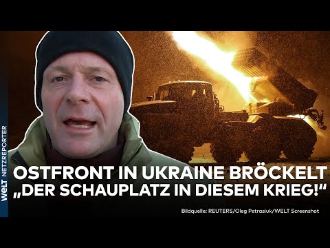 PUTINS KRIEG: Ostfront in Ukraine bröckelt! Pokrowsk vor Fall? Bürgermeister fordert Kapitulation