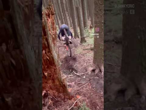 Almost Went Over The Bars #mtb #mountainbike