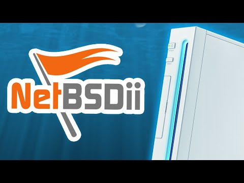 Installing NetBSD on the Nintendo Wii!