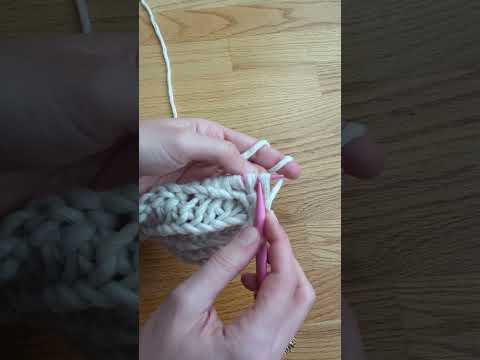 How to knit the double garter stitch #knitting