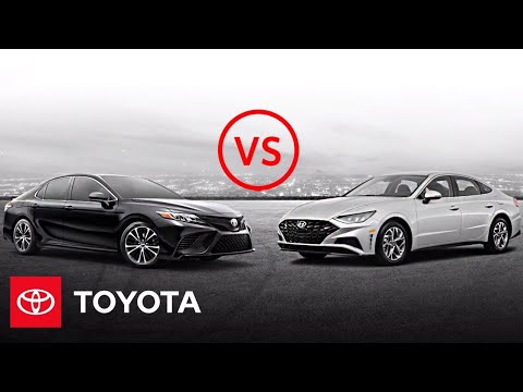 2020 Toyota Camry SE vs 2020 Hyundai Sonata SEL | Car Comparison | Toyota