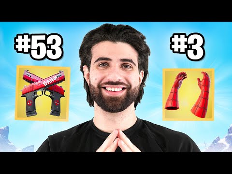 I Ranked EVERY Collab Item in Fortnite!