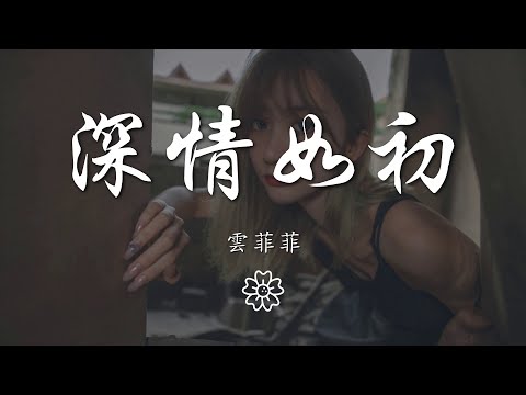 雲菲菲 - 深情如初『從一見如故到深情如初』【動態歌詞Lyrics】