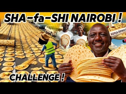 RUTO TURNS NAIROBI INTO A CITY OF CHAPATIS AS CONTENT CREATORS JUMPS INTO THE VIRAL TREND CHALLENGE!