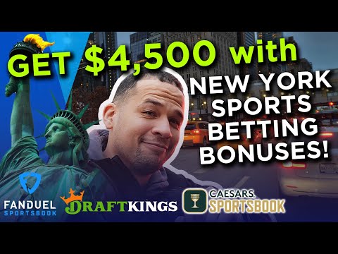 Best Sports Betting Sign-Up Bonuses in New York (Get Up To $2,201) 🗽