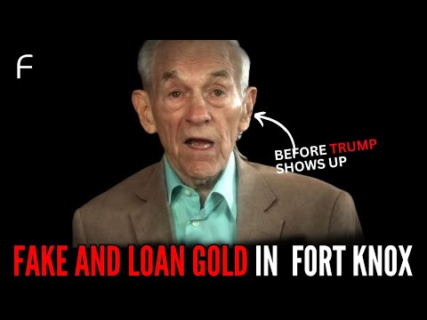 Ron Paul Believes Fort Knox Holds No Gold or Only Loaned Gold Without Showing Proof