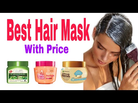 Best Hair Masks with Natural Ingredients for thinning hair, hair fall, dry or damaged or frizzy hair