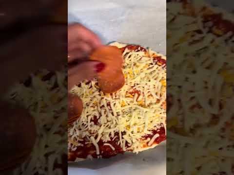 Making Pizza #Shorts | Erica Joaquin