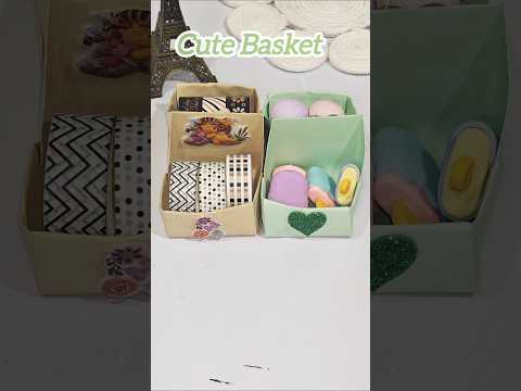 Diy Paper Basket #ytshorts #diy #creative