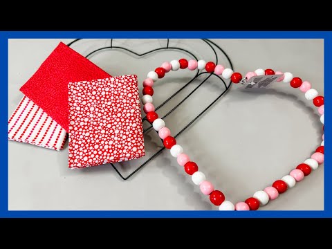 Heart Rag Wreath Tutorial || Valentines Wreath || Just 1 Quick DIY