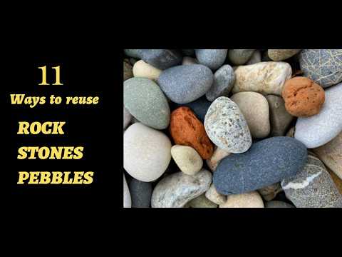 11 Ways to Reuse Rocks, Pebbles & Stones | Pebble Crafts.