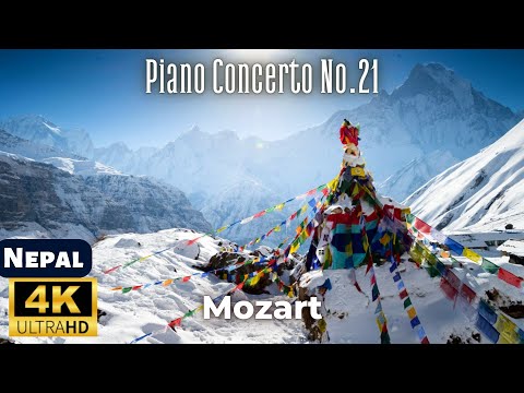 Mozart - Piano Concerto No. 21 - Nepal 4K