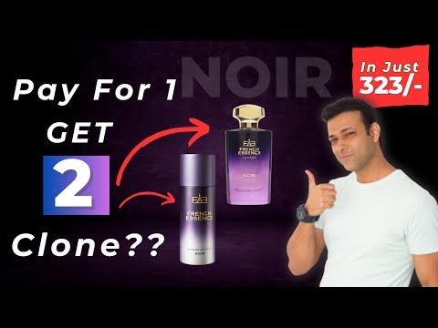 Long Lasting Perfume For Men | Best Perfume For Men under 300 | French Essence Noir Perfume Review