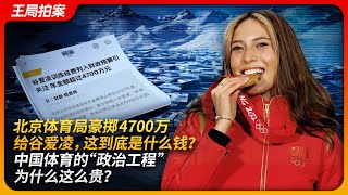 北京体育局豪掷4700万给谷爱凌，这到底是什么钱？为什么中国体育的“政治工程”这么贵？｜谷爱凌｜训练保障费｜冬奥会｜归化｜朱易｜王局拍案20250227