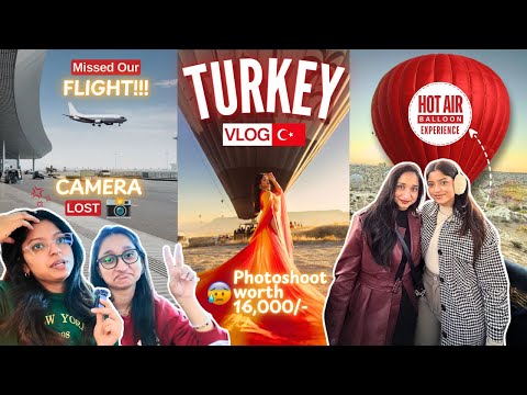 *Cappadocia Vlog* That Almost Went Wrong 😓 Is it worth the hype? 🤔🇹🇷