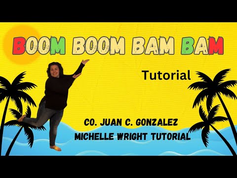 Boom boom bam bam line dance tutorial Phrased Intermediate choreography by Juan C. Gonzalez