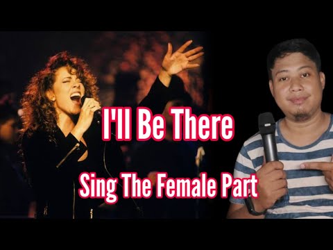 I'll Be There - Mariah Carey - Karaoke -Male Part Only..