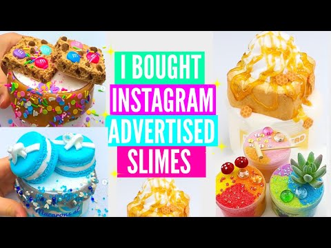 I Bought The First 5 Slimes Instagram Recommended// Slime Shop REVIEW *Instagram Recommended*