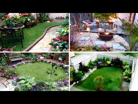 100 SMALL GARDEN DESIGN IDEAS 2025 - SMALL BACKYARD LANDSCAPING IDEAS 2025 - GARDEN DECOR IDEAS 2025