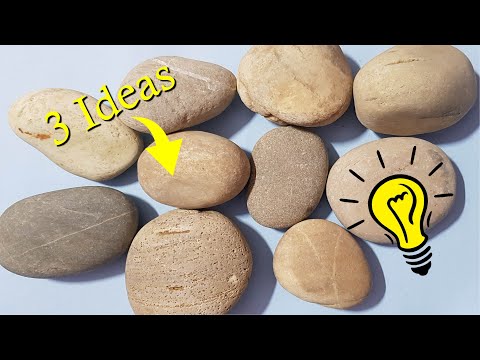 3 COOL Crafts made from Rocks & Stones | @CraftStack