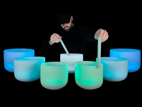 Crystal Bowls for Deep Sleep | Healing Sound Bath | 432 Hz