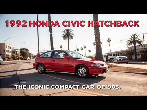 1992 Honda Civic Hatchback: The Iconic Compact Car of the '90s