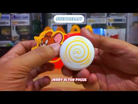 Can you catch me? Unboxing Running Jerry. Tom and Jerry from the McDonald's Happy Meal.