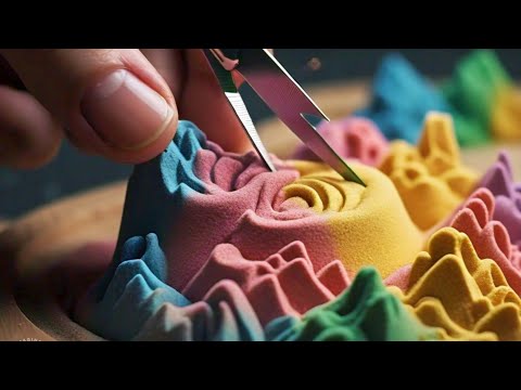 "Soothing Kinetic Sand ASMR | Oddly Satisfying & Relaxing Sounds 🌊✨"