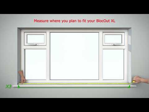 How to Measure   BlocOut XL Inside of Recess Fit