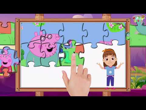 How to Complete a Jigsaw Puzzle with Peppa Pig