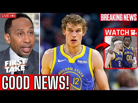 FIRST TAKE | A.Smith Reacts Warriors WILLING To Trade You Future?! HUGE Lauri Markkanen TRADE Update