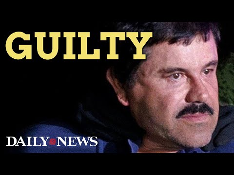 Joaquin 'El Chapo' Guzman found GUILTY