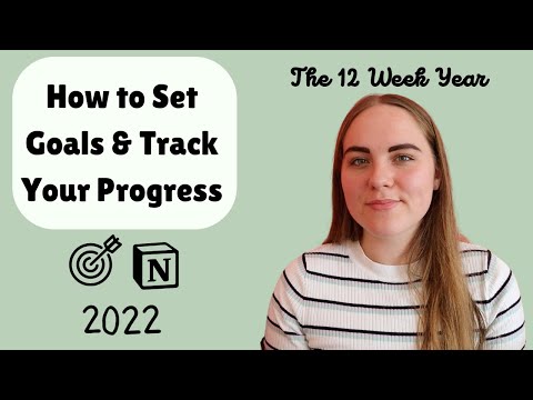 How to Implement the 12 Week Year Goal Setting in Notion - Achieve Your Goals in 2022