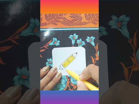 Cute Drawing ideas #shorts #satisfying #satisfyingvideo  #sketchpenart