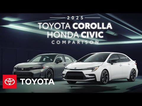 2025 Toyota Corolla vs 2025 Honda Civic | Toyota