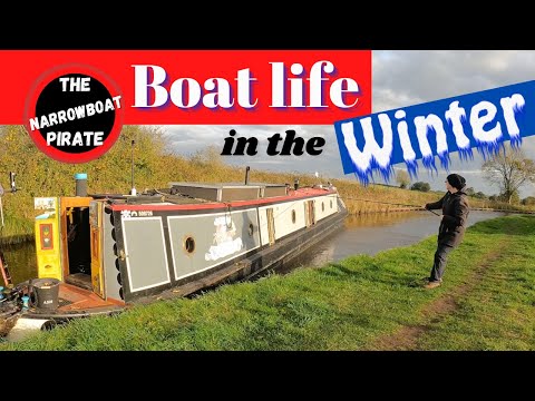 What’s it like LIVING ON A NARROWBOAT in the winter? | Off grid | Solo NARROWBOAT life | [Ep 84]