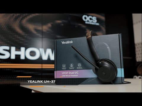 Обзор гарнитуры Yealink UH37