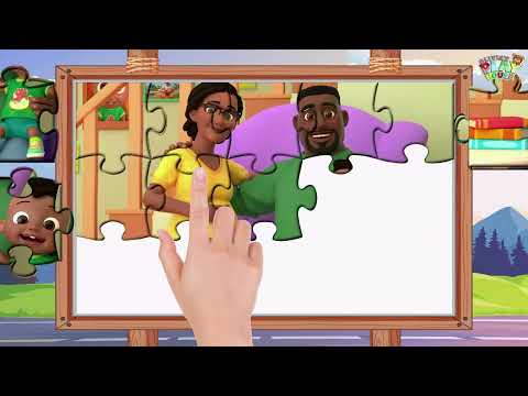 How to Complete a Jigsaw Puzzle with Cody and his Family | Cocomelon