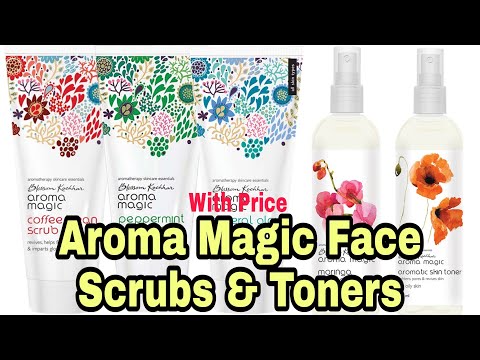 Blossom kochhar Aroma Magic Scrubs & Toners For Open Pores In Sri Lanka (Aroma Magic for Brown skin)