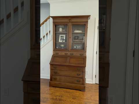 Antique secretary desk, found on Marketplace! #shorts #antiquefurniture #antiquefinds