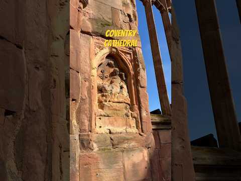 The ruins and the modern to commemorate the mayhem #blitzkrieg #coventry #visitengland #cathedral