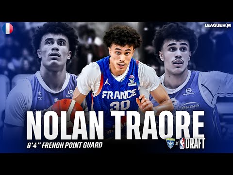 Nolan Traore Midseason Highlights | 18 y/o French Point Guard | 2025 NBA Draft