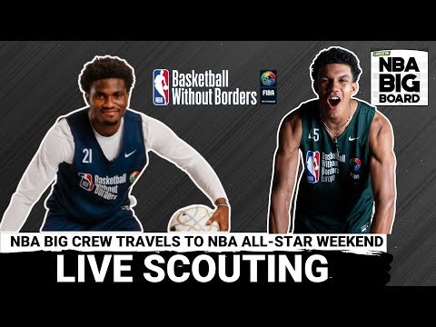 Live Scouting: Top International Prospects at 2025 Basketball Without Borders NBA All-Star Weekend