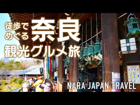 Day Trip to Nara. Sightseeing spots & local delicacies on foot