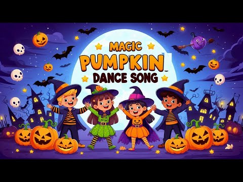 Magic Pumpkin Dance Song for Kids | Happy Halloween 🎃👻 | #halloween #halloweensongsforkids