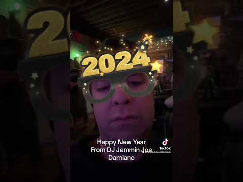 Happy new year from dj Jammin joe Damiano. #happynewyear #2024 #fyp #viral #filter l