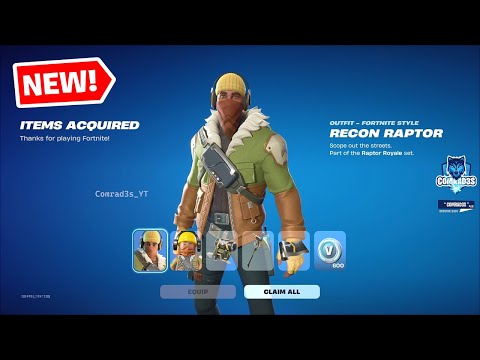 Fortnite Chapter 6 Season 2 Starter Pack - Recon Raptor Royale Starter Pack in Fortnite