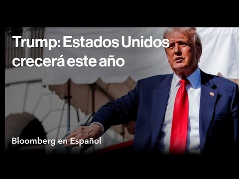 Trump minimiza la caída del mercado y no prevé una recesión en EE.UU.