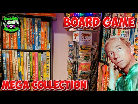 THE MOST INSANE VINTAGE BOARD GAME COLLECTION I'VE EVER SEEN !