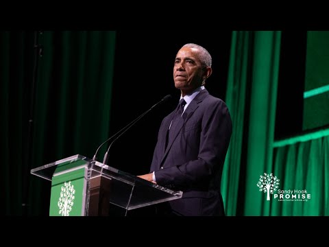 President Obama Speaks at Sandy Hook Promise 10-Year Remembrance Benefit